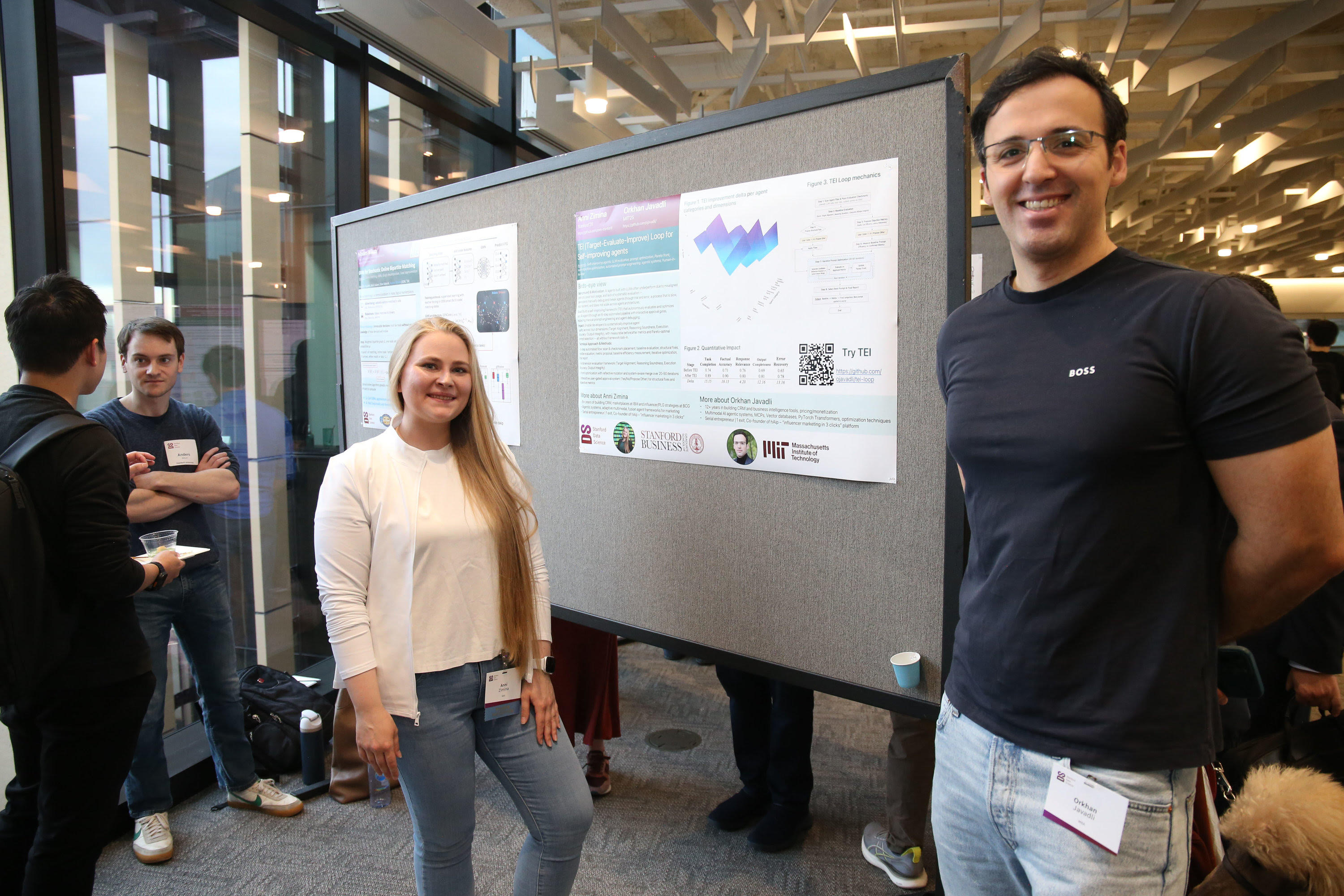 Poster session at Market Design in the Age of AI at Stanford